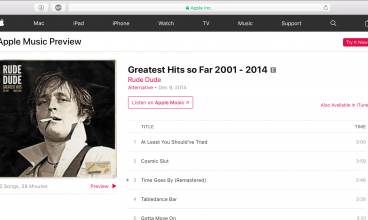 Rude Dude Greatest Hits Album itunes